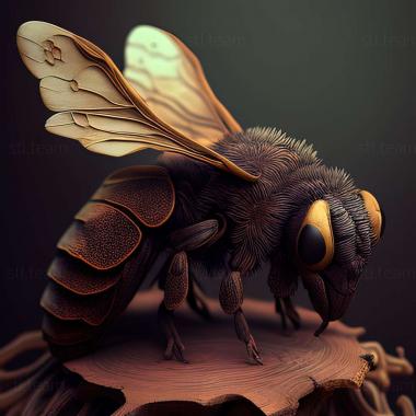 3D model Osmia nearctica (STL)